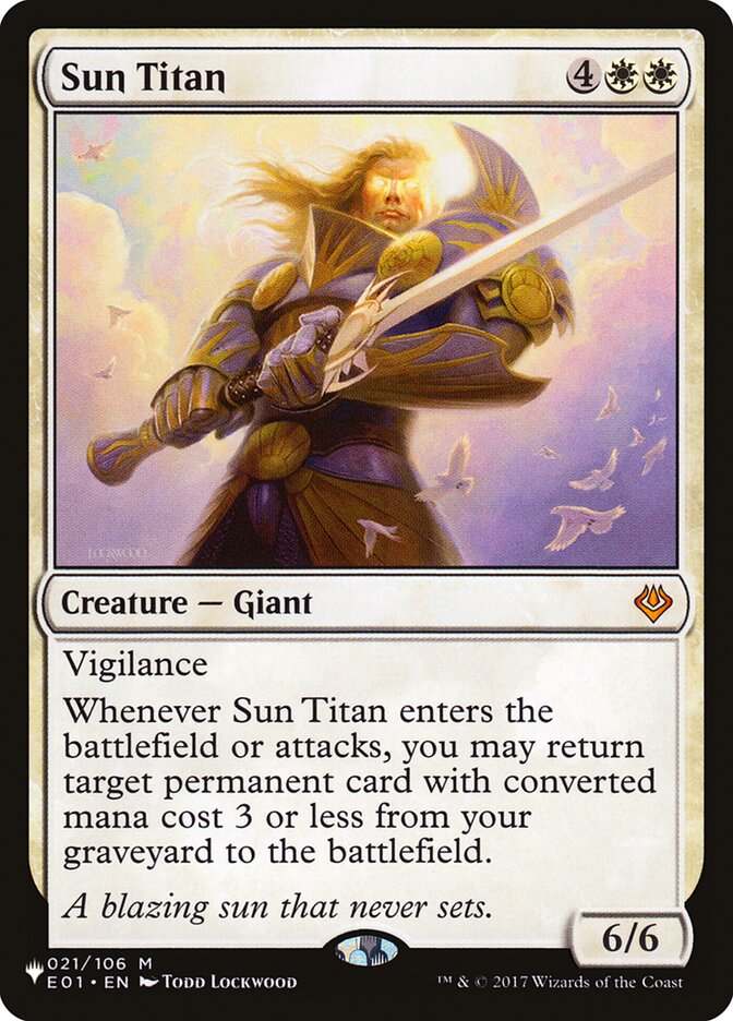 Sun Titan [The List] | Deep Dive Games St. Marys