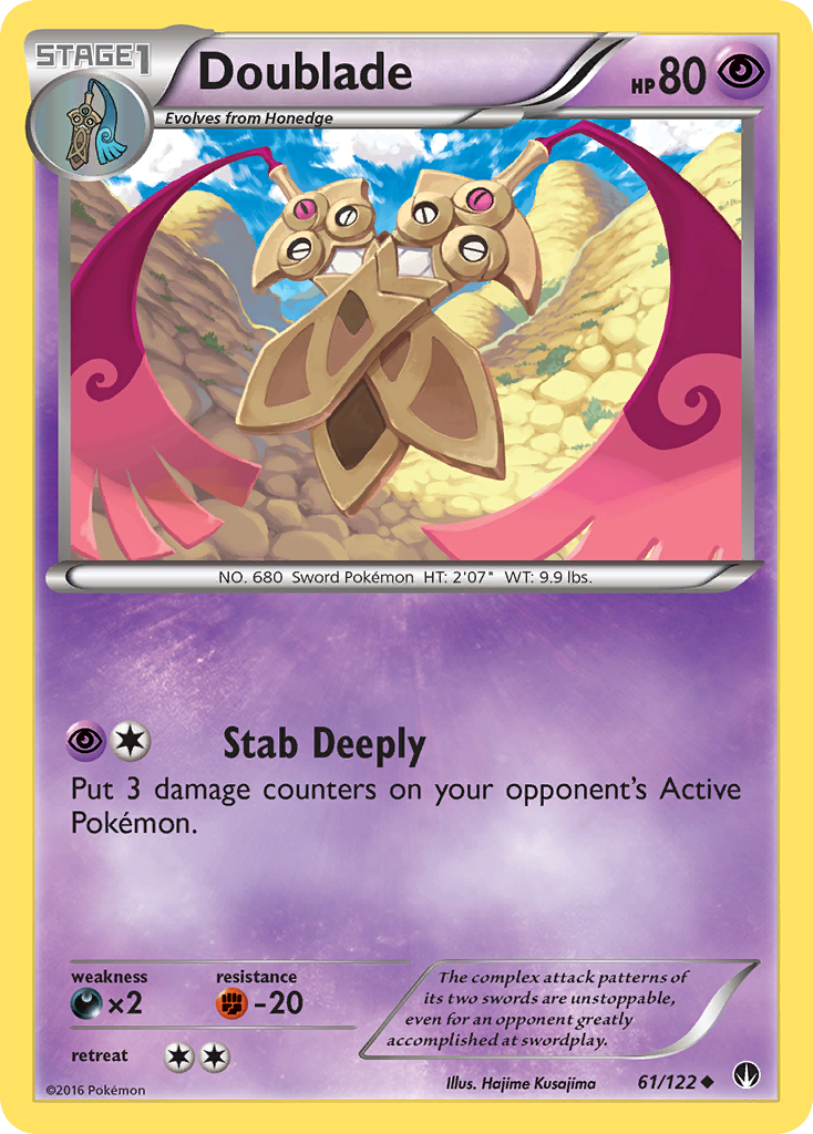 Doublade (61/122) [XY: BREAKpoint] | Deep Dive Games St. Marys