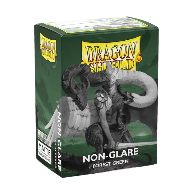 Forest Green - Non-Glare - Matte Sleeves - Standard Size | Deep Dive Games St. Marys