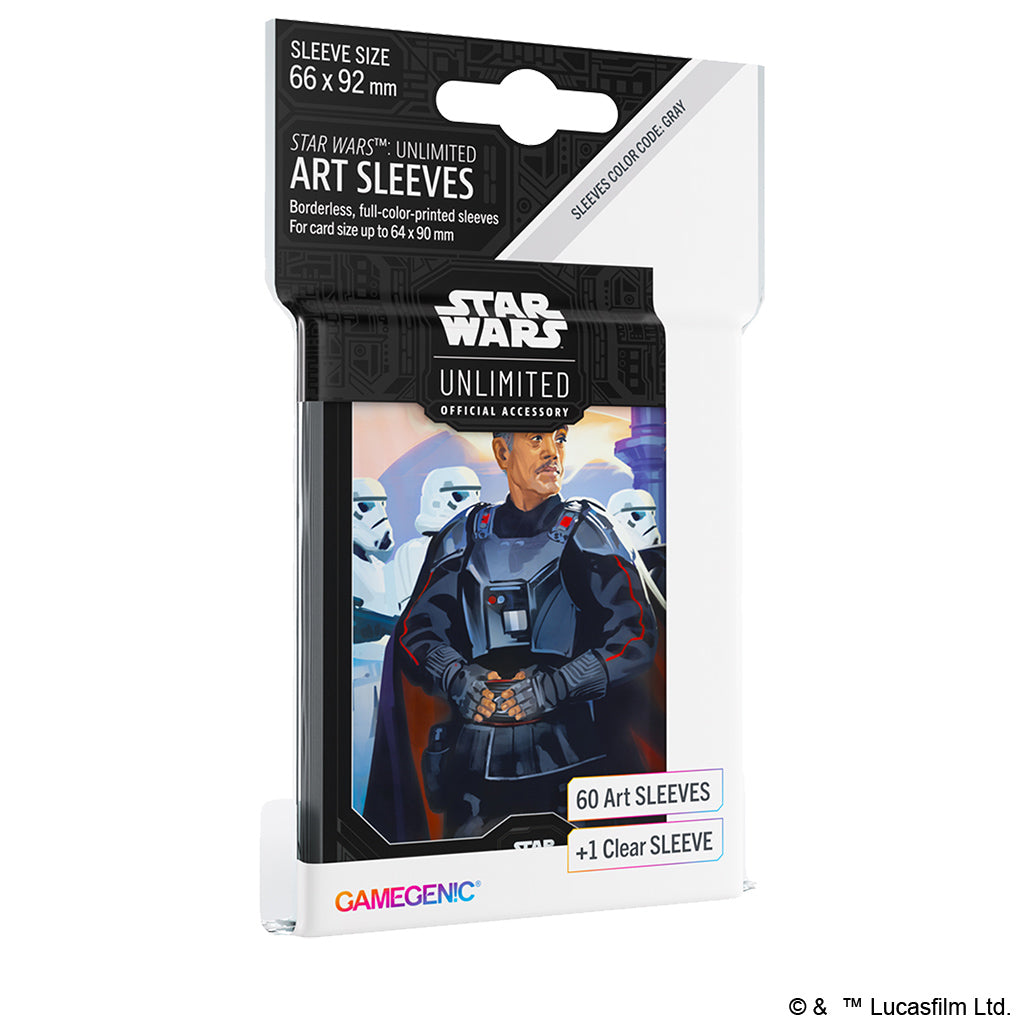 Star Wars Unlimited Art Sleeves: Moff Gideon | Deep Dive Games St. Marys