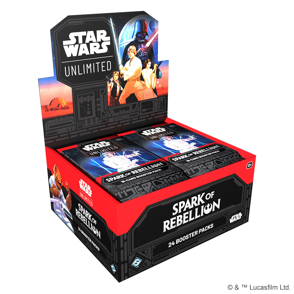 Star Wars Spark of Rebellion Booster Box | Deep Dive Games St. Marys