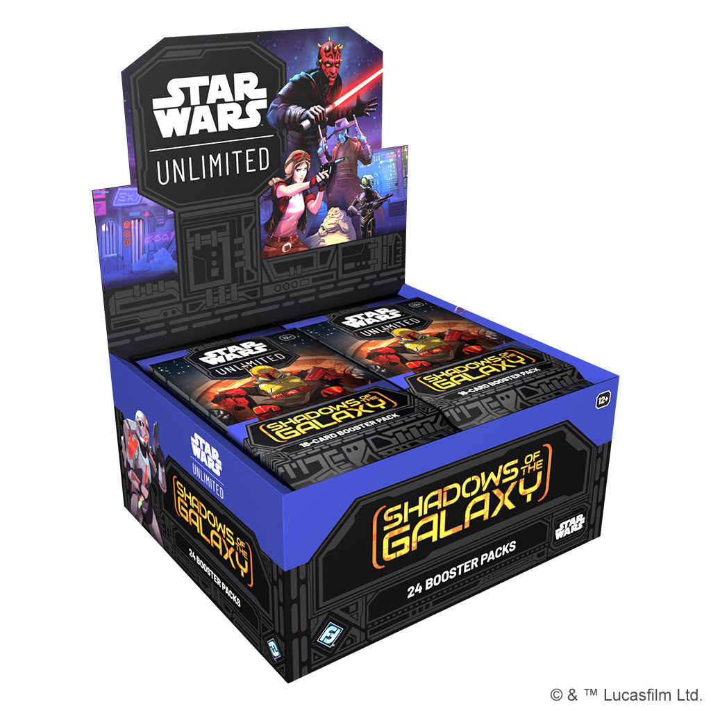 Star Wars Unlimited: Shadows of the Galaxy Booster Box | Deep Dive Games St. Marys