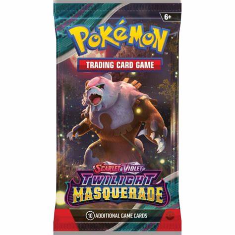 Pokemon Scarlet and Violet: Twilight Masquerade Booster Pack | Deep Dive Games St. Marys