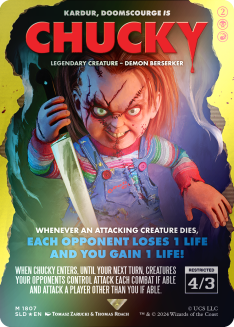 Secret Lair x Chucky Foil Edition | Deep Dive Games St. Marys