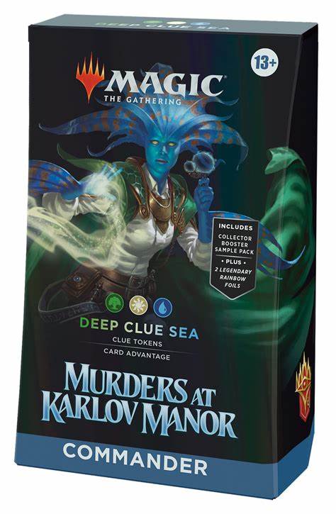 Murders at Karlov Manor Commander Deck: Deep Clue Sea | Deep Dive Games St. Marys