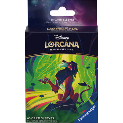 Lorcana: Azurite Sea Card Sleeves Scar | Deep Dive Games St. Marys