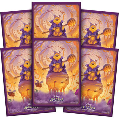 Lorcana: Azurite Sea Card Sleeves Pooh | Deep Dive Games St. Marys