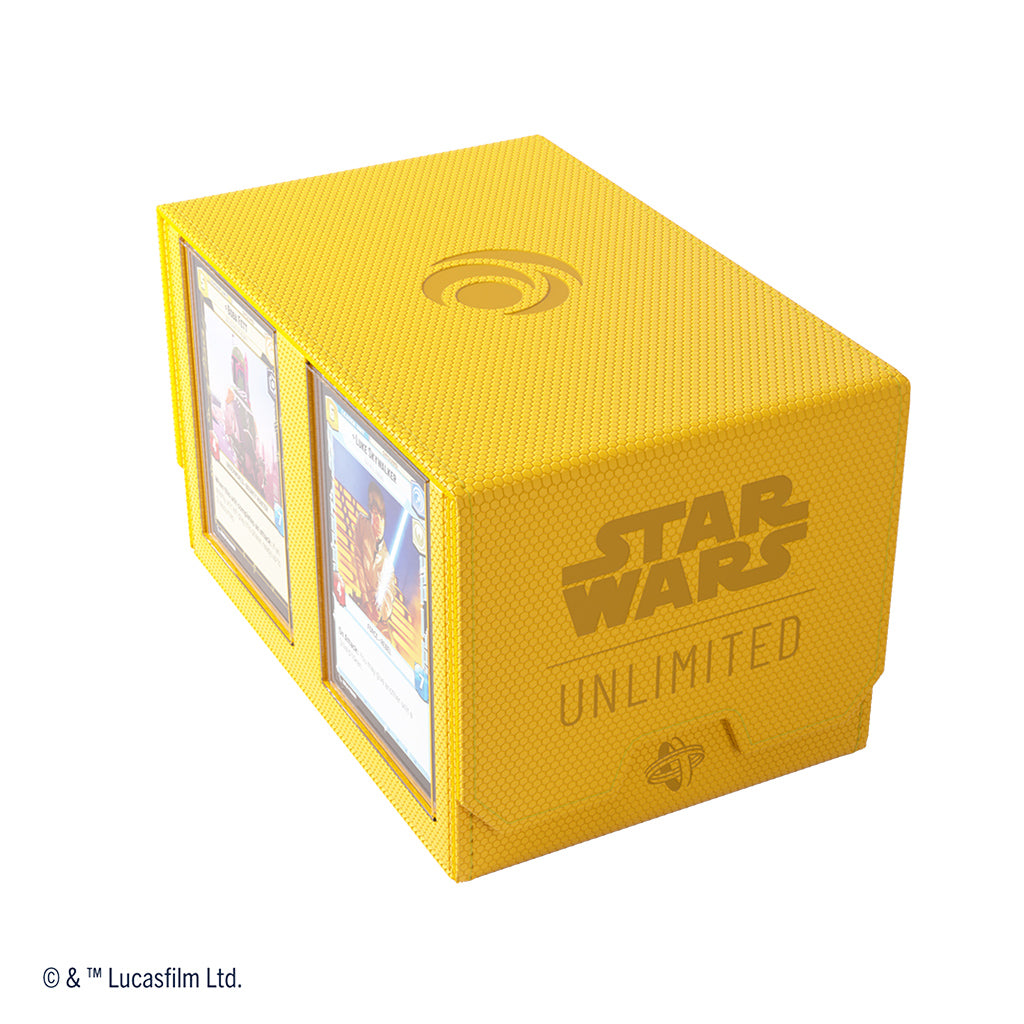 STAR WARS: UNLIMITED DOUBLE DECK POD - YELLOW | Deep Dive Games St. Marys