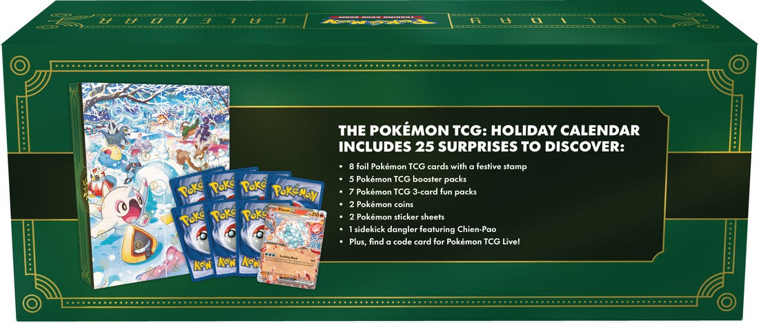 Pokemon Holiday Calendar 2024 | Deep Dive Games St. Marys