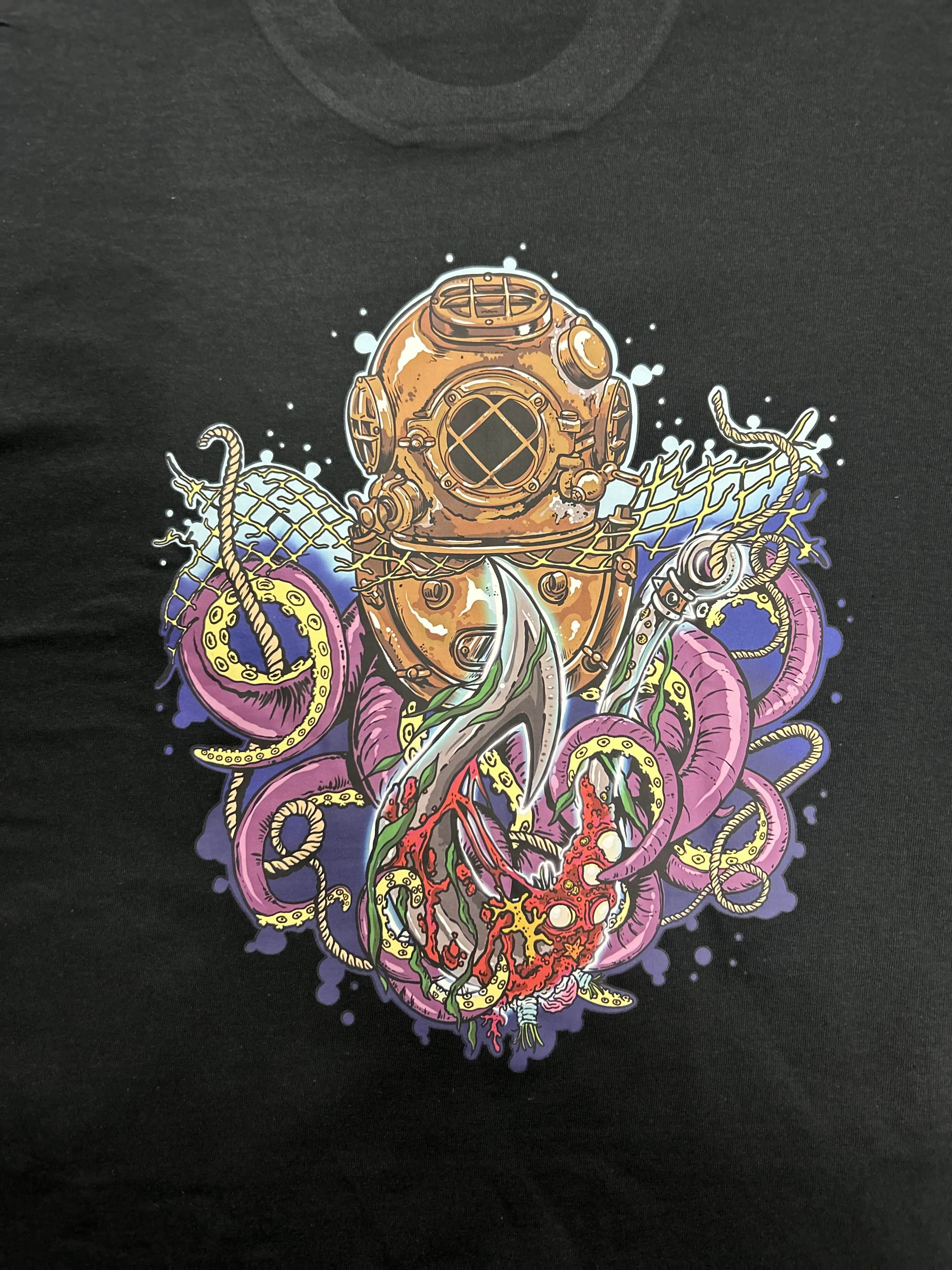 Kraken T Shirt | Deep Dive Games St. Marys