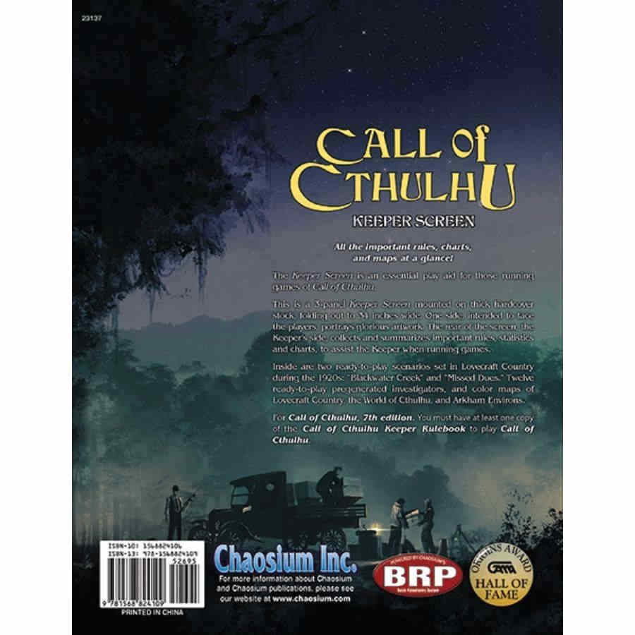 Call of Cthulhu Keeper Screen Pack | Deep Dive Games St. Marys