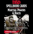 Spellbook Cards: Martial Powers & Races | Deep Dive Games St. Marys