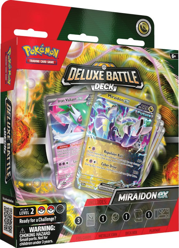 Pokemon Miraidon/Koraidon ex Deluxe Battle Deck | Deep Dive Games St. Marys