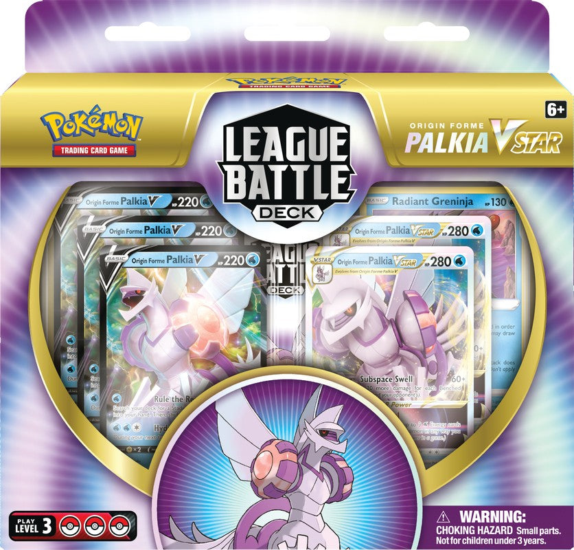 Pokemon Origin Forme Palkia VSTAR League Battle Deck | Deep Dive Games St. Marys