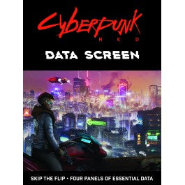 Cyberpunk RED Data Screen | Deep Dive Games St. Marys