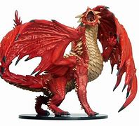 Pathfinder Deep Cuts Unpainted Miniatures: W07 Gargantuan Red Dragon | Deep Dive Games St. Marys