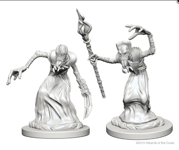 Dungeons & Dragons: Nolzur's Marvelous Unpainted Miniatures - W01 Mindflayers | Deep Dive Games St. Marys