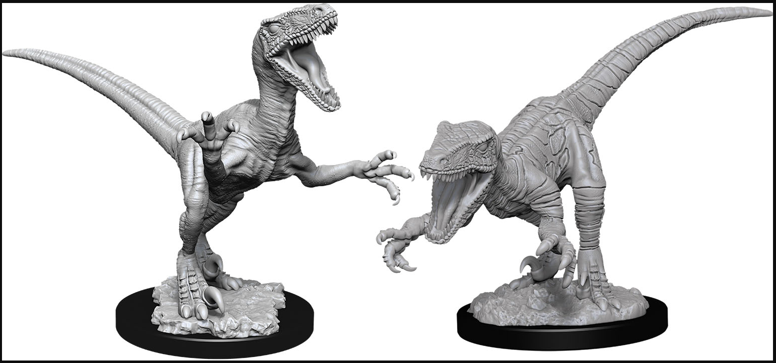 Deep Cuts Unpainted Miniatures: W11 Raptors | Deep Dive Games St. Marys