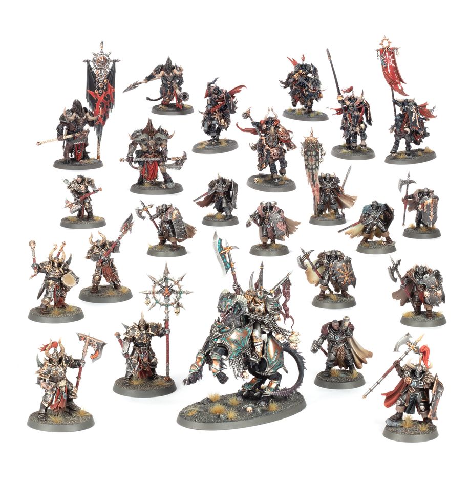 Warhammer Age of Sigmar Battleforce: Slaves to Darkness: Warhorde of Eternus | Deep Dive Games St. Marys