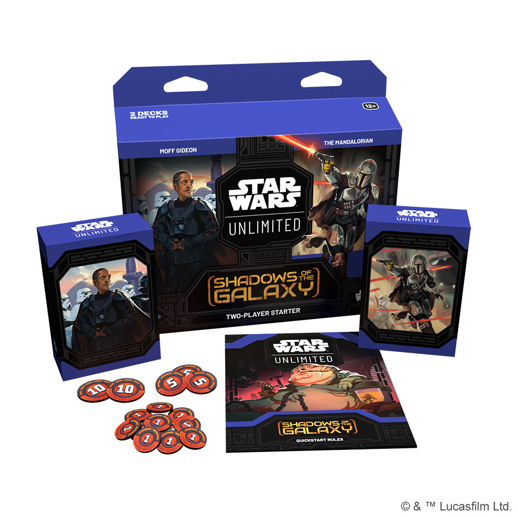 Star Wars Unlimited: Shadows of the Galaxy 2 Player Starter Decks | Deep Dive Games St. Marys