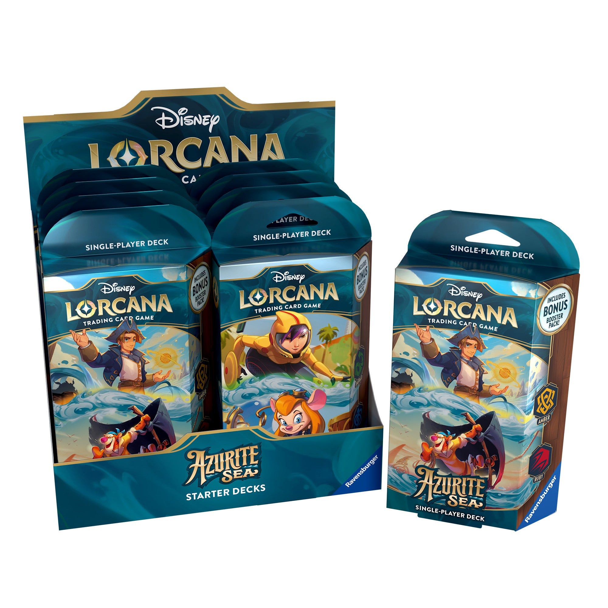 Lorcana: Azurite Seas Starter Decks | Deep Dive Games St. Marys