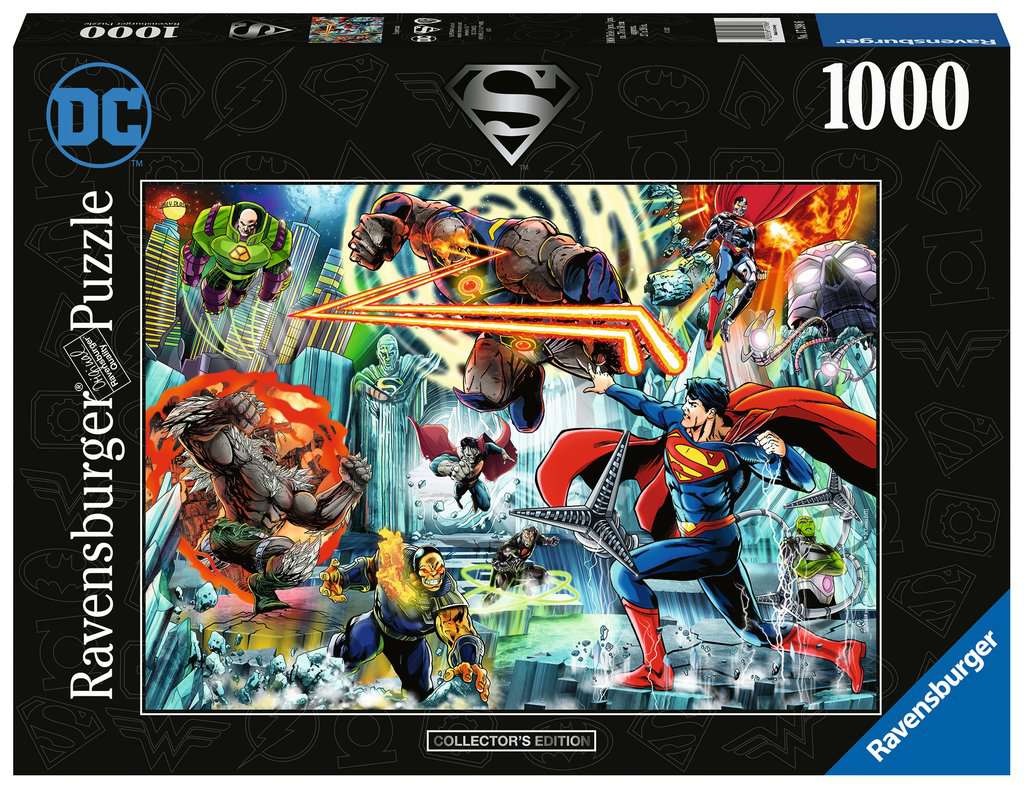 DC Superman Collector's Edition 1000 Piece Puzzle | Deep Dive Games St. Marys