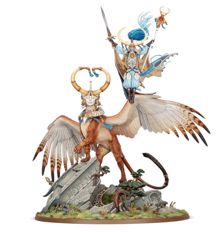 Wrahammer Age of Sigmar: Lumineth Realm-Lords Archmage Teclis | Deep Dive Games St. Marys