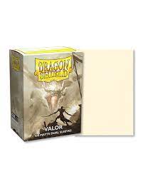 Dragon Shield 100ct Box Deck Duel Sleeve Protector Matte Valor | Deep Dive Games St. Marys