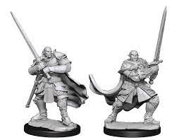 D&D Nolzur's Marvelous Unpainted Minis: W15 Half-Orc Paladin | Deep Dive Games St. Marys