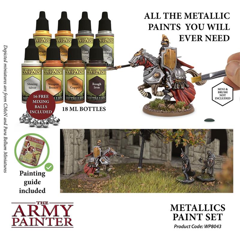 Warpaints: Metallics Paint Set | Deep Dive Games St. Marys