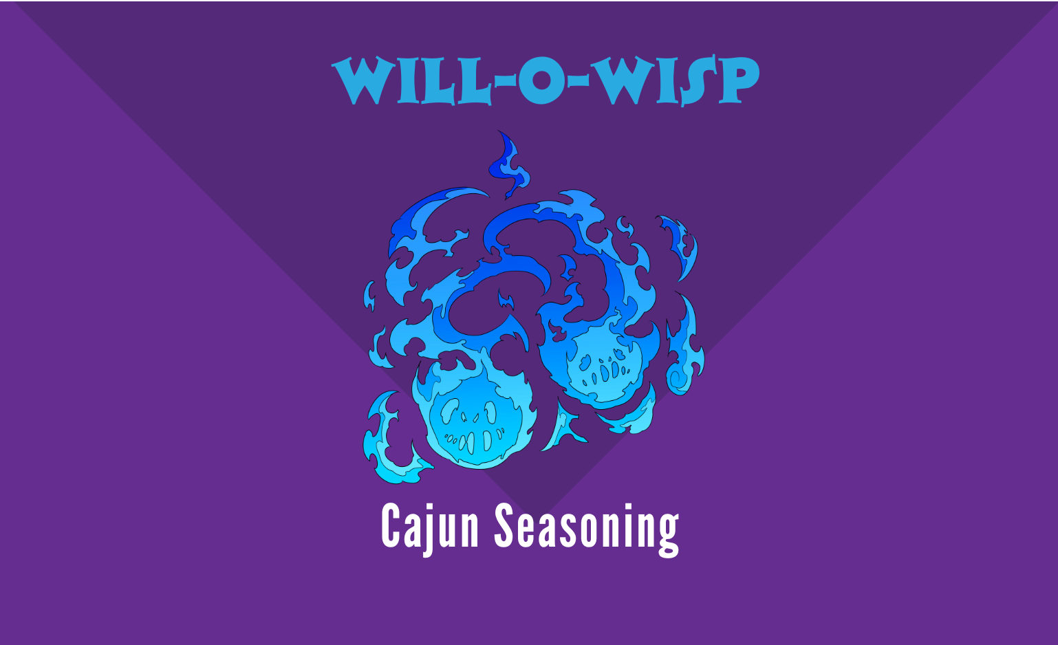 Will-O-Wisp Cajun Seasoning 5.3 Oz | Deep Dive Games St. Marys