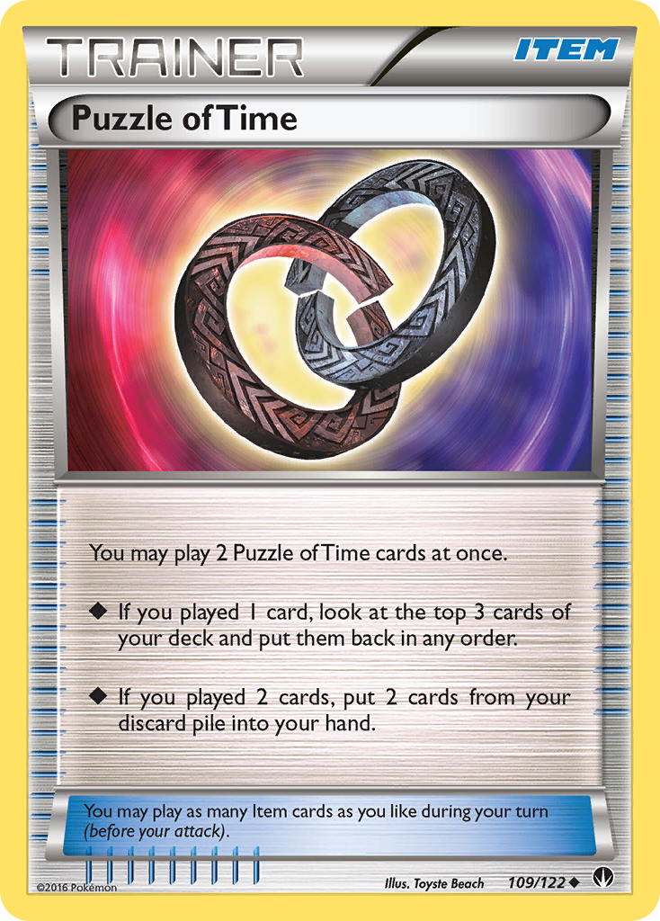 Puzzle of Time (109/122) [XY: BREAKpoint] | Deep Dive Games St. Marys