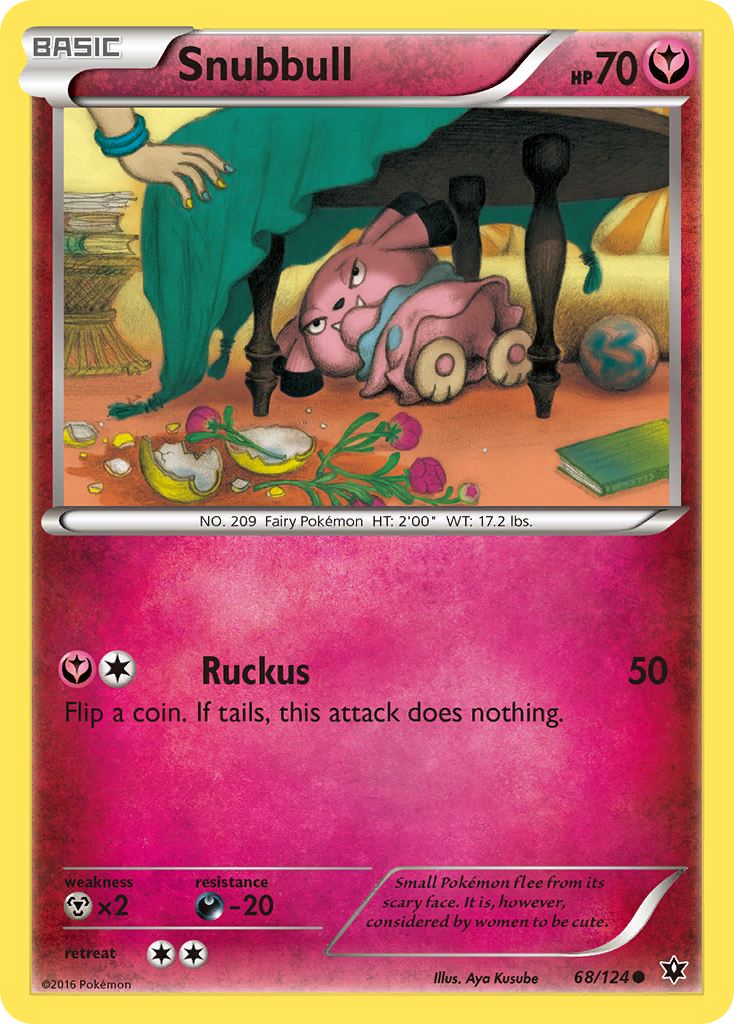 Snubbull (68/124) [XY: Fates Collide] | Deep Dive Games St. Marys