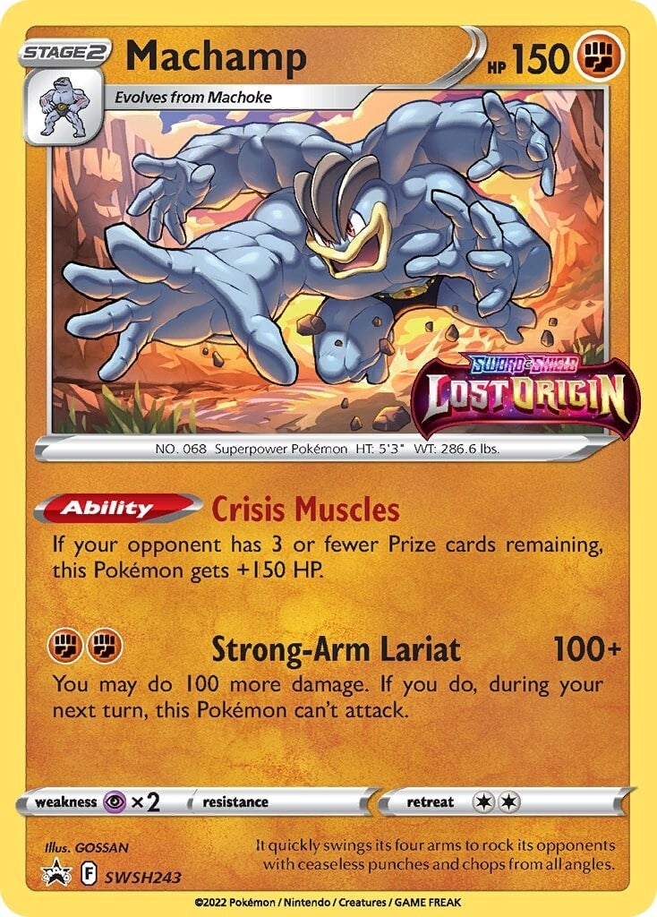 Machamp (SWSH243) [Sword & Shield: Black Star Promos] | Deep Dive Games St. Marys
