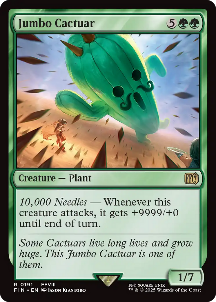 Jumbo Cactuar [FINAL FANTASY] | Deep Dive Games St. Marys