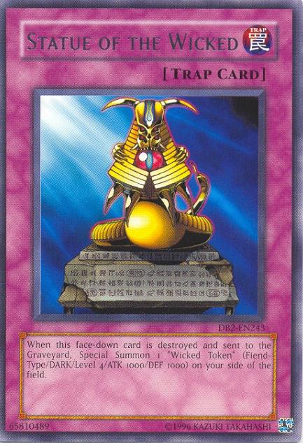 Statue of the Wicked [DB2-EN243] Rare | Deep Dive Games St. Marys