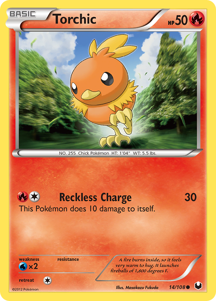 Torchic (14/108) [Black & White: Dark Explorers] | Deep Dive Games St. Marys