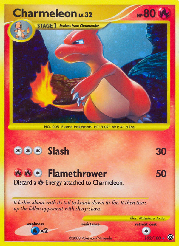 Charmeleon (102/100) [Diamond & Pearl: Stormfront] | Deep Dive Games St. Marys