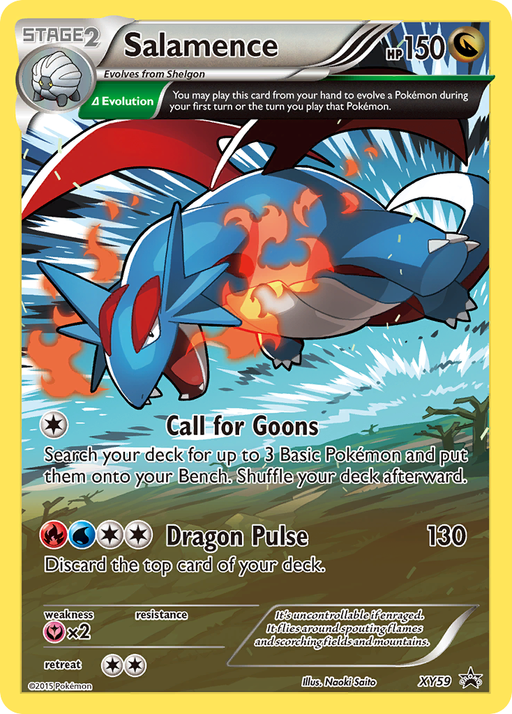 Salamence (XY59) [XY: Black Star Promos] | Deep Dive Games St. Marys