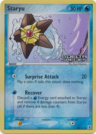 Staryu (85/113) (Stamped) [EX: Delta Species] | Deep Dive Games St. Marys