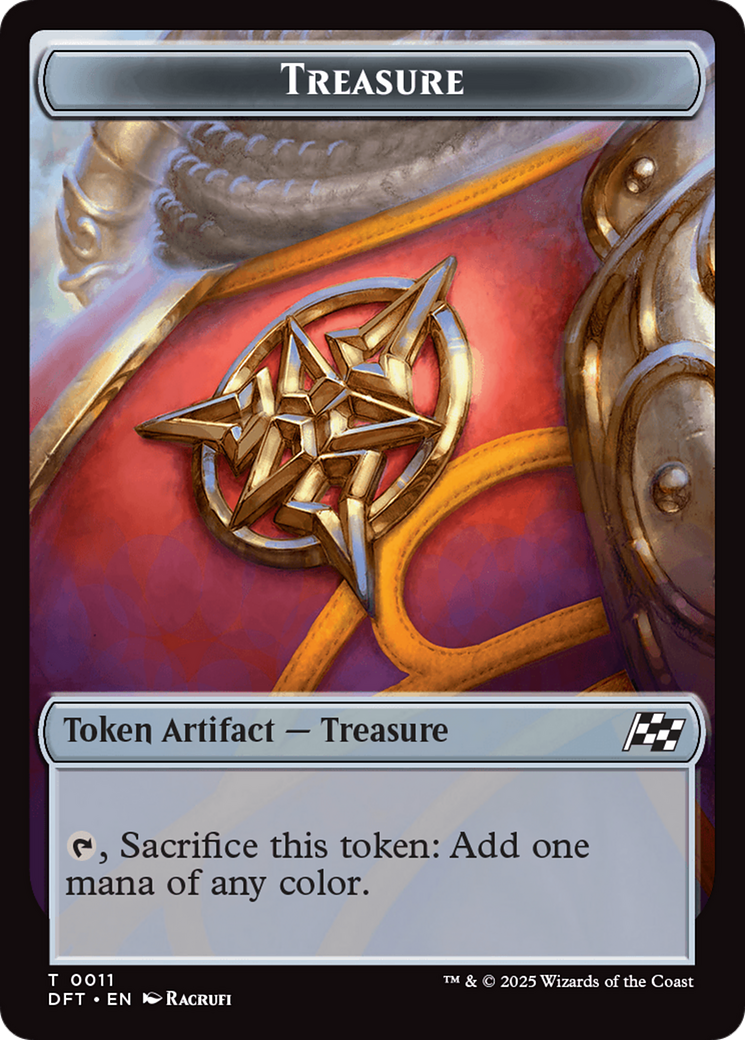 Nalaar Aetherjet // Treasure Double-Sided Token [Aetherdrift Tokens] | Deep Dive Games St. Marys