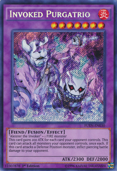 Invoked Purgatrio [FUEN-EN030] Secret Rare | Deep Dive Games St. Marys