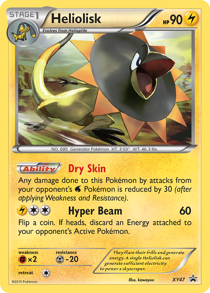 Heliolisk (XY47) [XY: Black Star Promos] | Deep Dive Games St. Marys