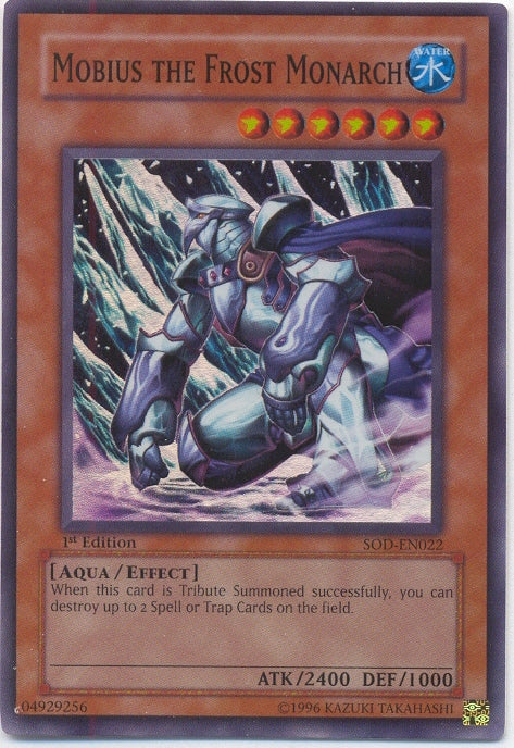 Mobius the Frost Monarch [SOD-EN022] Super Rare | Deep Dive Games St. Marys