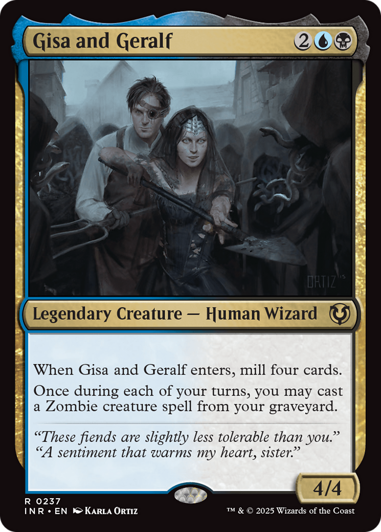 Gisa and Geralf [Innistrad Remastered] | Deep Dive Games St. Marys