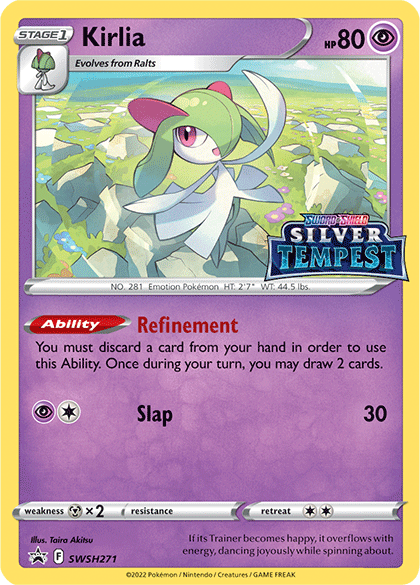 Kirlia (SWSH271) (Prerelease) [Sword & Shield: Black Star Promos] | Deep Dive Games St. Marys