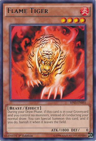 Flame Tiger [BP03-EN095] Rare | Deep Dive Games St. Marys