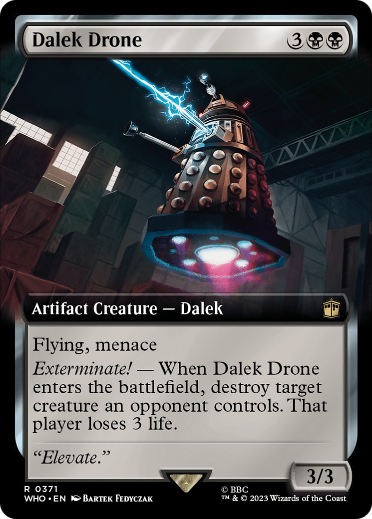 Dalek Drone (Extended Art) [Doctor Who] | Deep Dive Games St. Marys