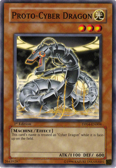 Proto-Cyber Dragon [DP04-EN004] Common | Deep Dive Games St. Marys