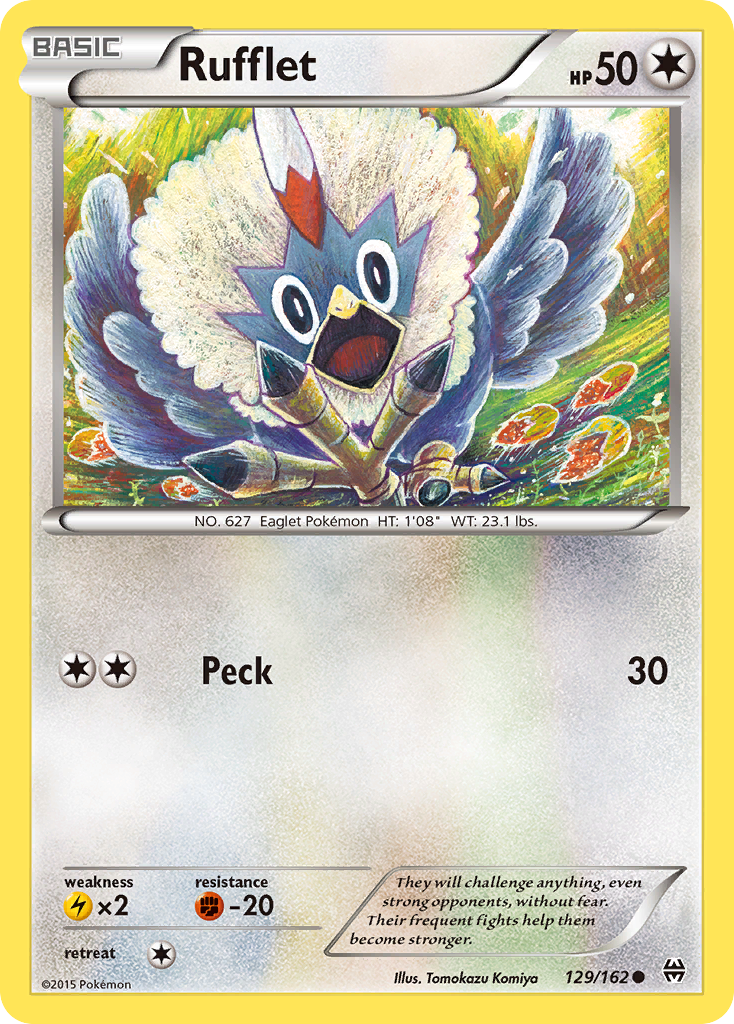 Rufflet (129/162) [XY: BREAKthrough] | Deep Dive Games St. Marys